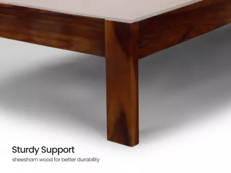 Alexa Solid Wood Single Bed ( 78 x 36 Inches)